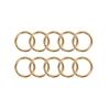 Dreadlocks Beads Metal Cuffs Hair Braiding Rings Pendant 80PCS Set Braiding Clips Hair Decorations for Party Wedding Prom   Accessories Gold Silve