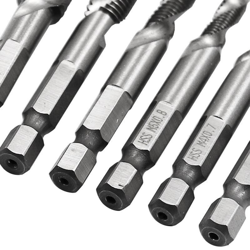 4341 HSS Metric Spiral Hex Shank Drill & Tap Bit