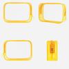 Capacity Wash Pouch PVC Cosmetic Cases Transparent Cosmetic Bag Storage Toiletry Bag Makeup Bags