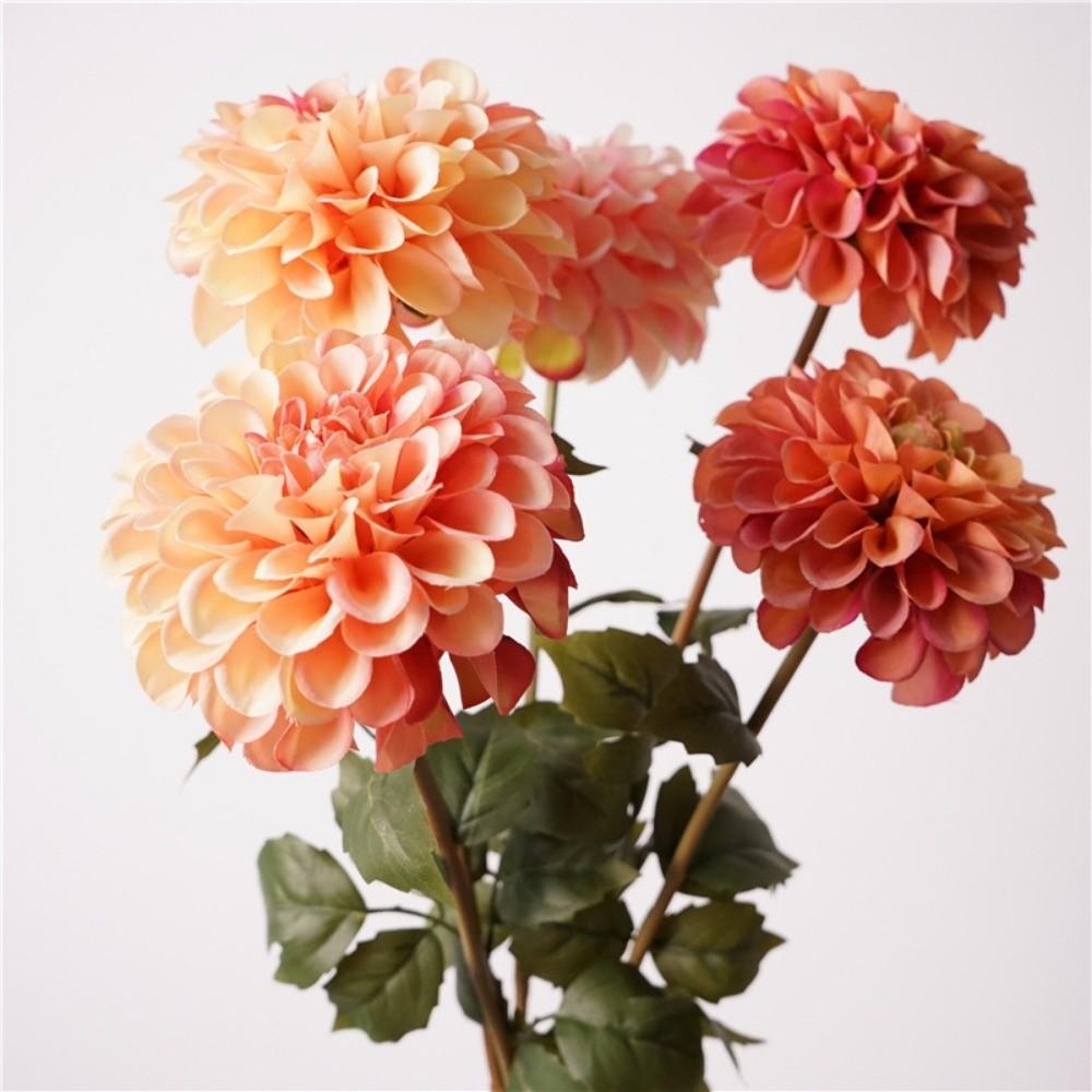 Silk Chrysanthemum Fake Flower Pink Artificial Faux Plants  Home Decoration