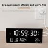 Classic LED Plug-in Wall Clock, Multifunctional Smart Electronic Calendar Clock for Living Room, 3615
