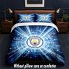 Ensemble de literie Manchester City 1 housse de couette + 2 taies d'oreiller Linge de lit doux et respirant pour la maison