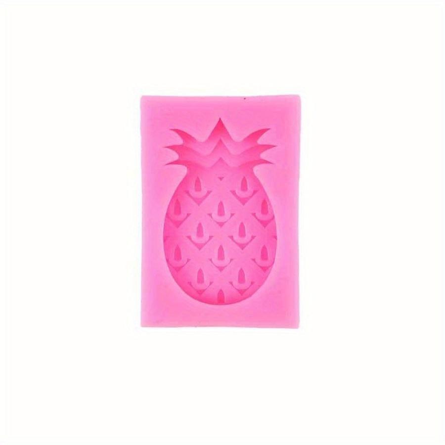 

1 шт. Літня вечірка Кавун Ананас Силіконові форми Шоколадні цукерки Фондант Інструменти для прикраси тортів Pineapple рожевий