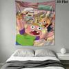 Clarence Animated Series Pattern Home Decor Tapestry, Wall Hanging, Decorative RV Wall Cloth.XGT0914410