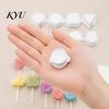 Parent Child Craft Activity Supplies 10PCS Cake Pop Mold Set, Heart/Cloud/Star/Square/Round Shape, PLA Press-forming Baking Diy Dessert Press