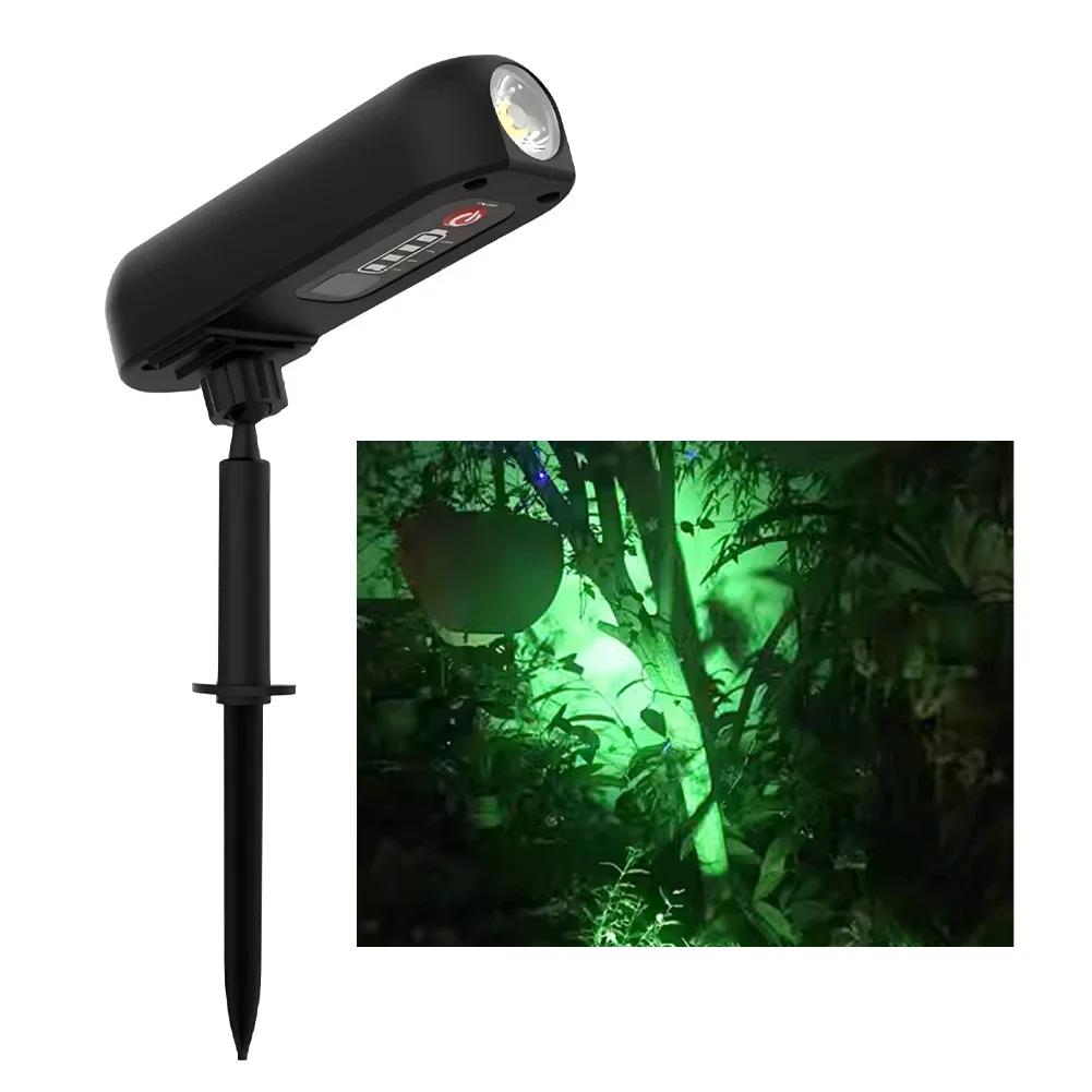 

Солнечные прожекторы, уличные газонные светильники, ландшафтные прожекторы, IP65 водонепроницаемый настенный светильник на солнечных батареях, декоративная лампа для сада виллы зелёный