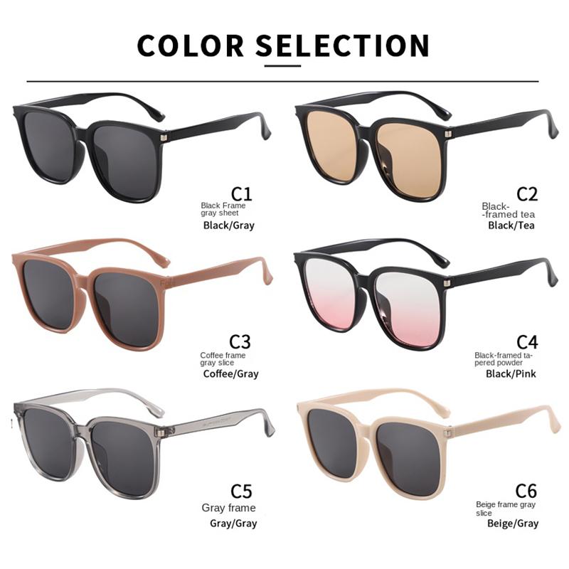 Fashion Large Square Sunglasses Women Men Vintage Luxury Designer UV400 Sun Glasses for Outdoor Driving