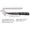 Handmade Chef Knife Meat Cleaver Stainless Steel Traditional Wood Handle Chinese Slaughter Knives