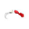 2Pcs Clip-On Artificial Red Birds with Glitter Feather Simulation Feather Birds  Home
