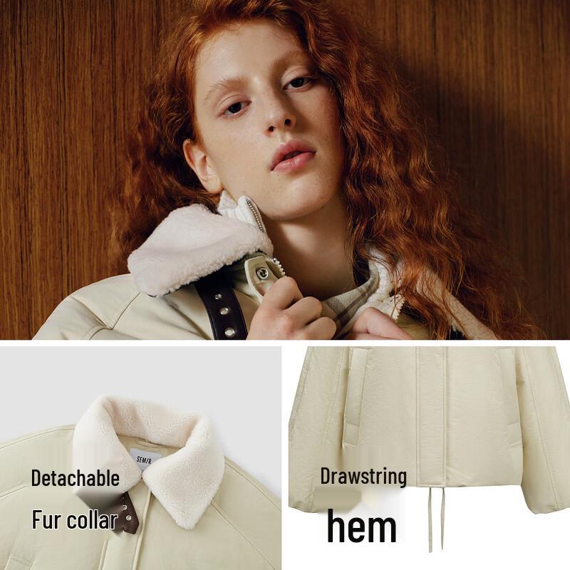 Semir Damen Oversize Winter Daunenjacke