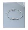 Women's 999 Sterling Silver Double Layer Luxury Bracelet - Summer Stacked Design