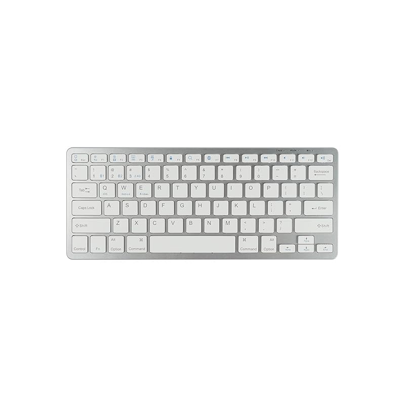 

3 modes bluetooth wireless keyboard 2.4GHz and BT connection Can connect 3 devices compact rechargeable Thin Keyboard for tablet/laptop/smartphone