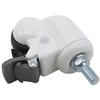 Durable TPR 3 Inch 360 Degree Rotating Mute Caster Wheels Universal