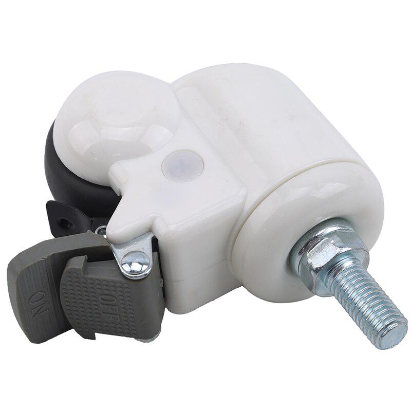 Durable TPR 3 Inch 360 Degree Rotating Mute Caster Wheels Universal
