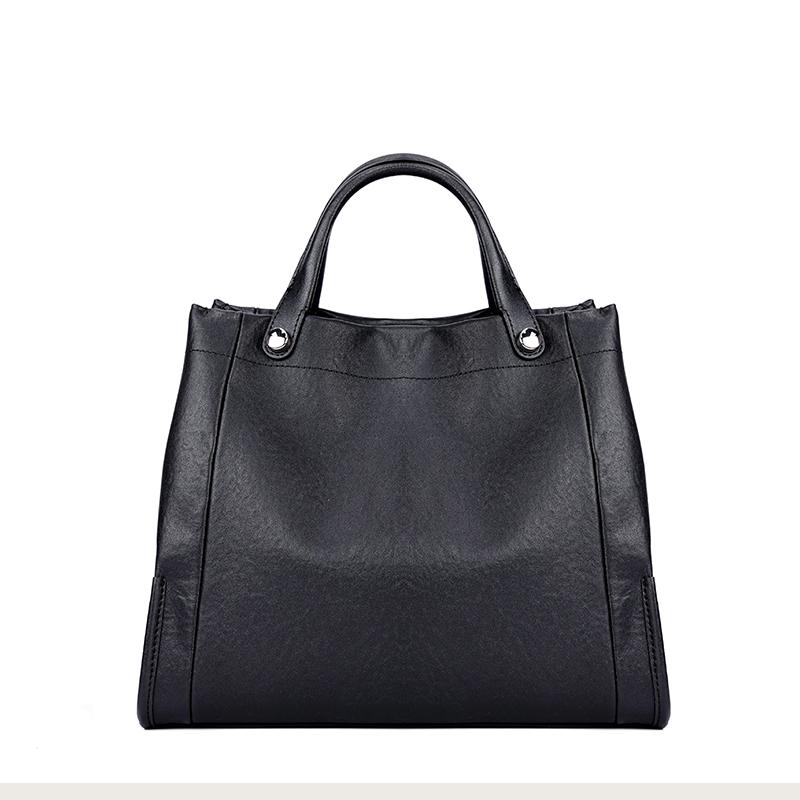 Women's Soft Cow Leather Shoulder Bags Female Retro Popular Real Cowhide Crossbody Bag Ladies Fashi Luxury Designer Handbags
