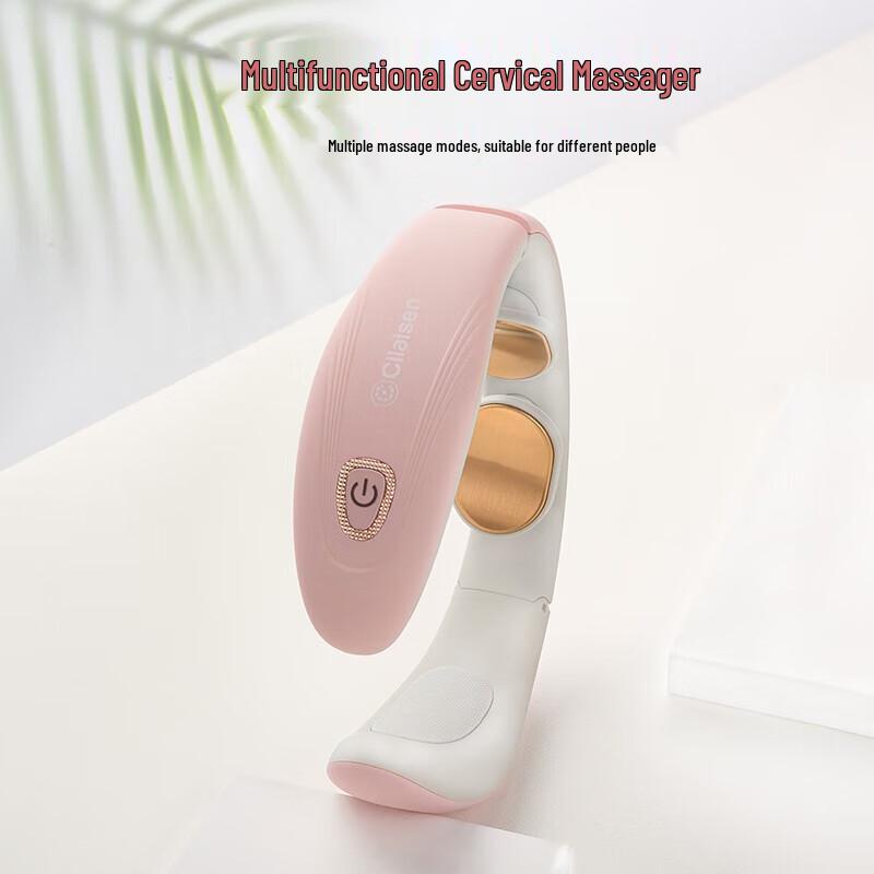 Cilaisen EMS Neck Massager with Heat CP-N6 Red