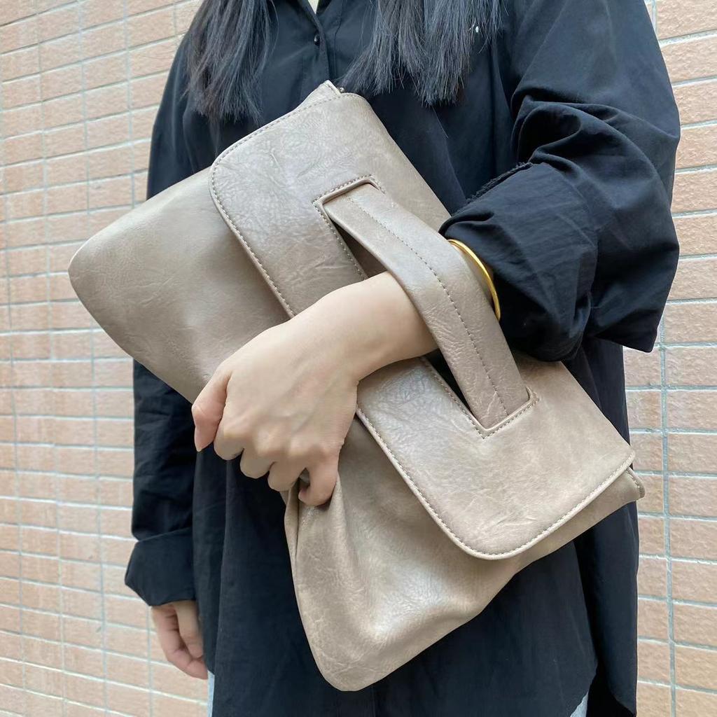 Women's Briefcase Bag New Bag Large Capacity Document Bag Storage Bag
