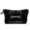 Women Cosmetic Bag Multiple Pattern Fashion Portable Casual Storage Travel Pouch Toiletry Bags