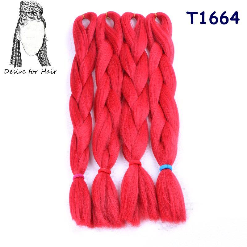 Große Menge auf Lager 24 Zoll 80g Weiche Seidige Synthetische Haarverlängerungen für Häkelzöpfe Haarherstellung Jumbo Braiding Synthetisch