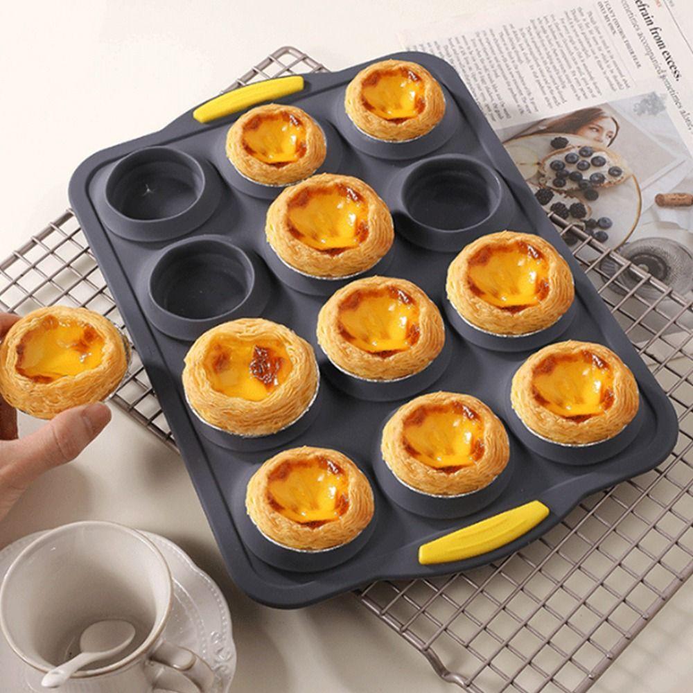 Silicone Silicone Cake Mold Reusable Mini Baking Molds Silicone Muffin Tray Homemade Bread