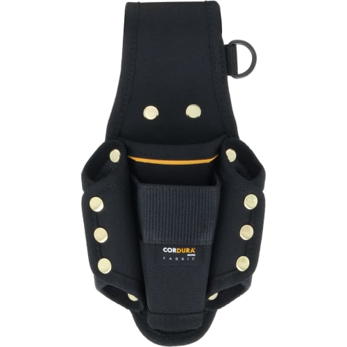 Takagi Tool Case, 4-Tool Holder, Cordura, Black, 12 X 5 X 23 Cm, Reflective Material, Lightweight Polyester