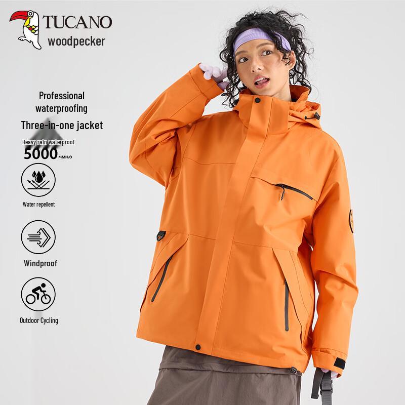 TUCANO 3-in-1 Waterproof Hiking Jacket