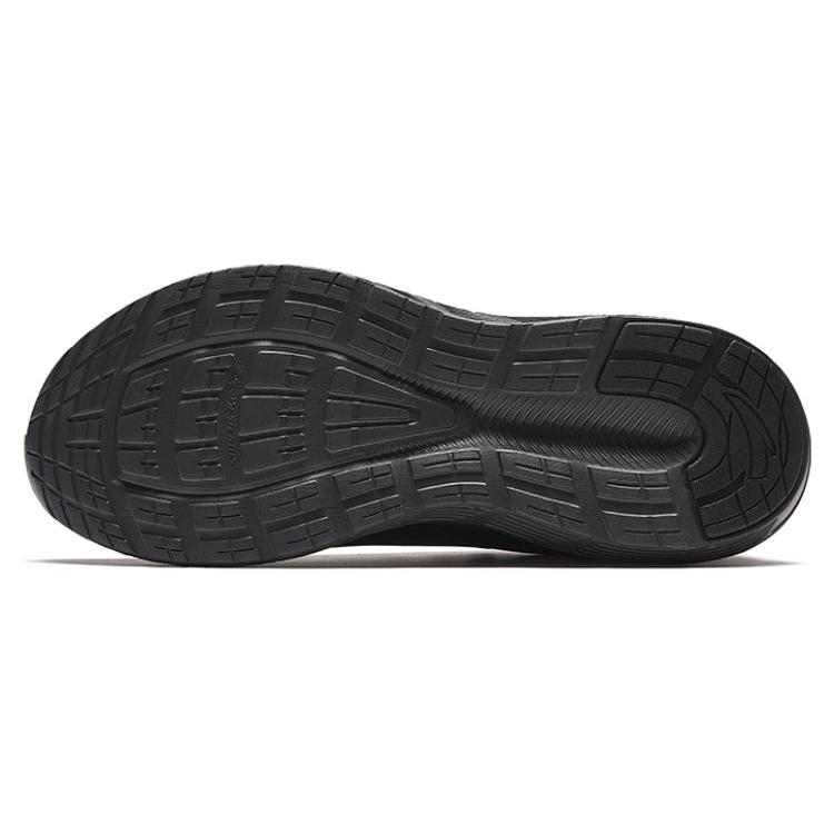 New Anta Light Cloud Cushioned Wear-Resistant Lightweight Low-Top Running Shoes Men's Black 112345530-10