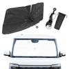 SEIWA Radicool Sunshade Strongest Radiant Cooling Car Front S Size Windshield W1300mm X IMP428 Umbrella Shaftless Shaft Prevents Damage To