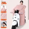 2025 New Electric Vehicle Windshield: Fleece-Lined, Thickened, Waterproof & Windproof for Winter/Autumn Motorcycles