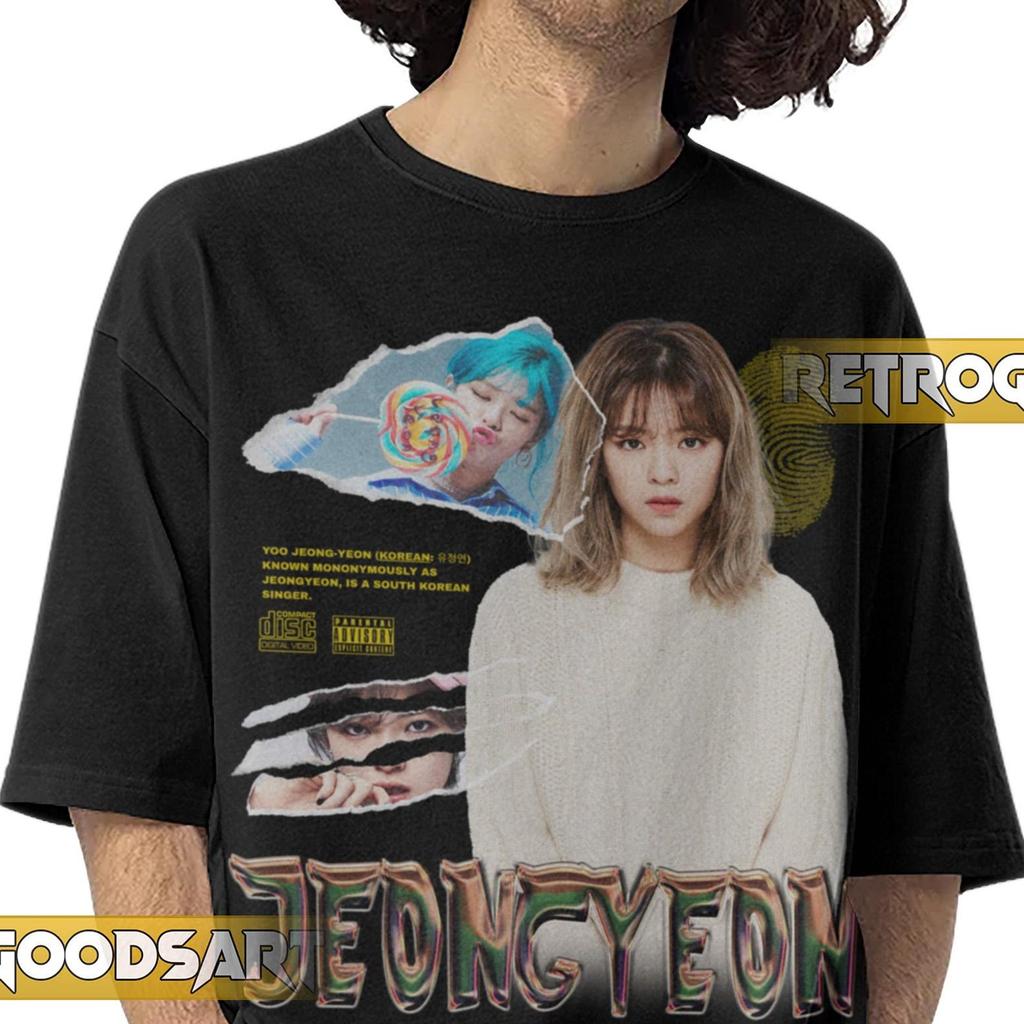 JEONGYEON TWICE GIRLGROUP Band Shirt / Yoo Jeong-yeon Twice Tour / Twice Kpop GirlbandConcertMerch / Jeong-yeon Vintage Retro Tee