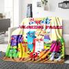 1Pc Number Blocks Adventure Blanket For Couch Bed Plush Cozy Fuzzy Blanket Super Soft Warm Blankets For Fall And Winter 0918153