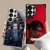 A-Attack On T-Titan Eren Yeager Plating Phone Case For Samsung Galaxy S24 S25 FE S26 Edge S23 Ultra S22 S21 Plus S20 Anti-Fall A