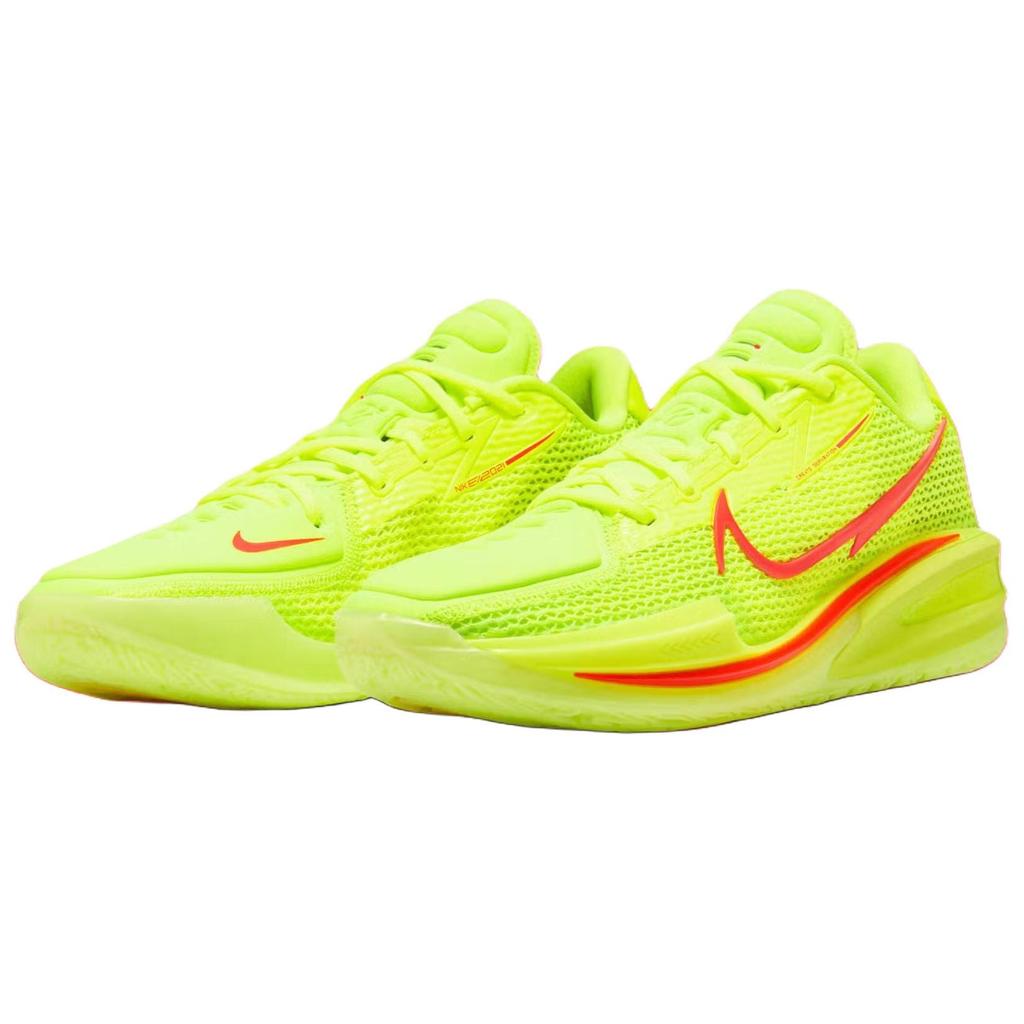 Nike Air Zoom G.T. Cut 1 Breathable Basketball Shoes Unisex Yellow Red IH3991-700