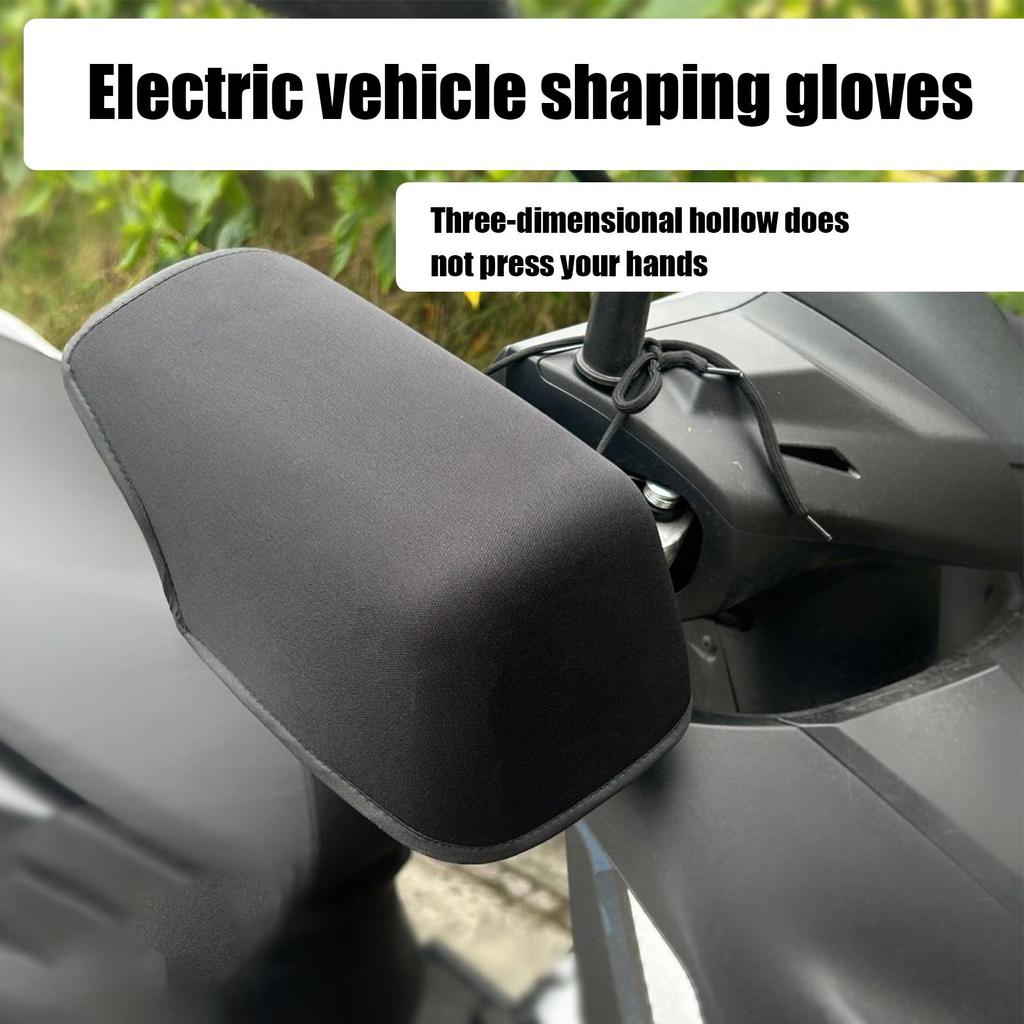 Handlebar Gauntlets Outdoor Motorcycle Handlebar Muffs Sun Protection Waterproof Windproof Grip Accessories Sun Protection Hand