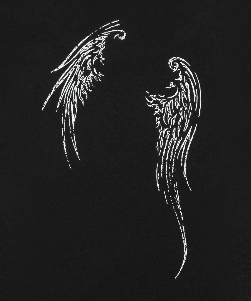 Mucent Ether Angel Wings Long Sleeve Tee (2 Colors)