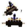 Hot  Air Control Five Way Foot Pedal Valve Wheel Repairing Tool Tire Changer Machine