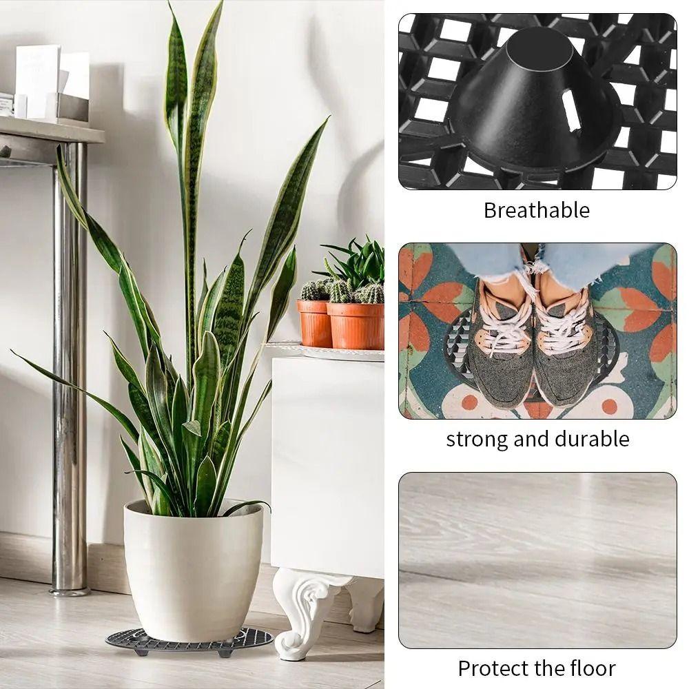 Plastic Plant Level Pot Elevator Durable Plant tray Plant Pot Dishes Flower Pot Tray Home