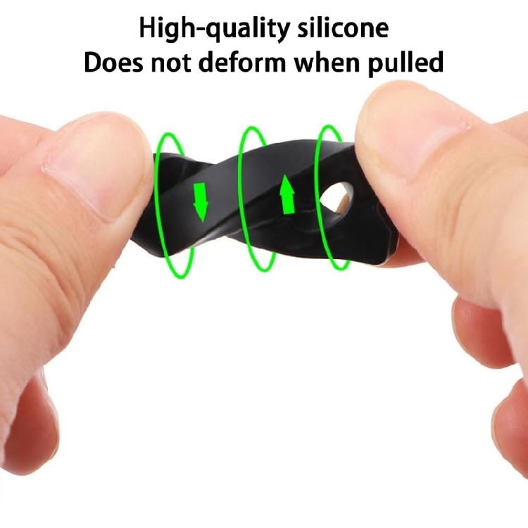 4pcs/Set Auto Door Vibration Dampener Silicone Pads Buffer Pad Universal Lock Buffer Noise Reduction Shock Absorbing