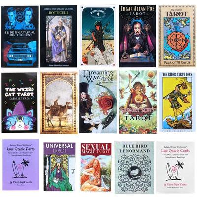 500 anglických tarotových karet Desková hra Oracle Cards Hot Sale v zahraničním obchodu