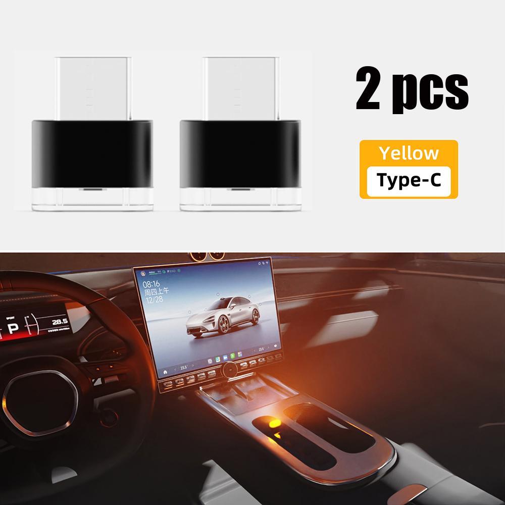 New Model Mini Type-c LED Ambient Light Portable Plug-and-Play Decorative Ambient Lights for Indoor Environment Lighting