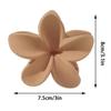 Matte Flower Claw Clips Women Hair Claws Floral Cute Hair Accessories Hair Clips For Girls Sweet Clamp Barrettes