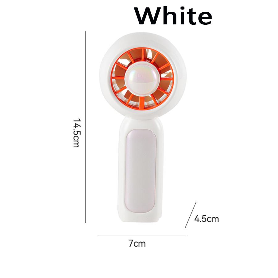 Xiaomi MEET SUN 3-speed Silent Large Capacity Battery Handheld Portable Electric Fan Desktop USB Rechargeable Sports Pocket Mini Fan