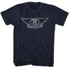 T-shirt Homme Aerosmith Icône de la Liberté Logo du Groupe Rock Musique Merch T-shirt Unisexe