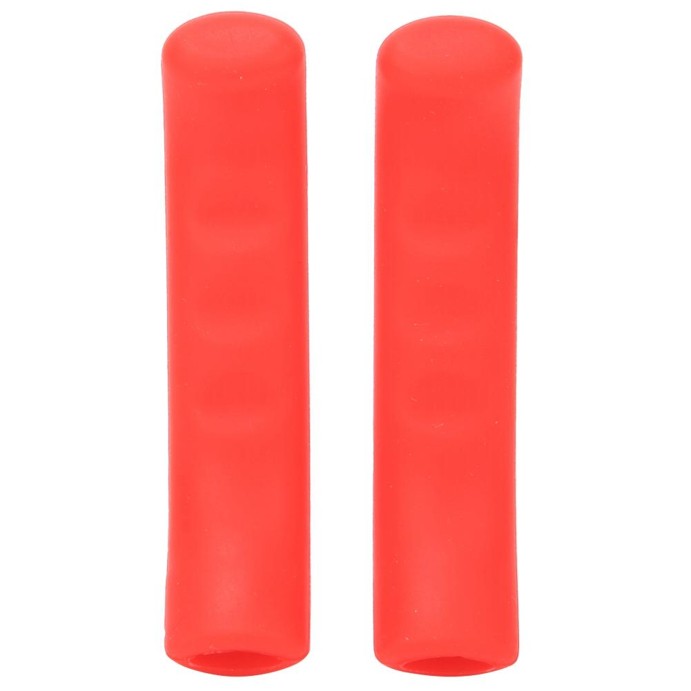 5 Pair   Silicone Mountain Road Bike Brake Lever  or Anti skid Brake Handle Cover   Accessory(Red )
