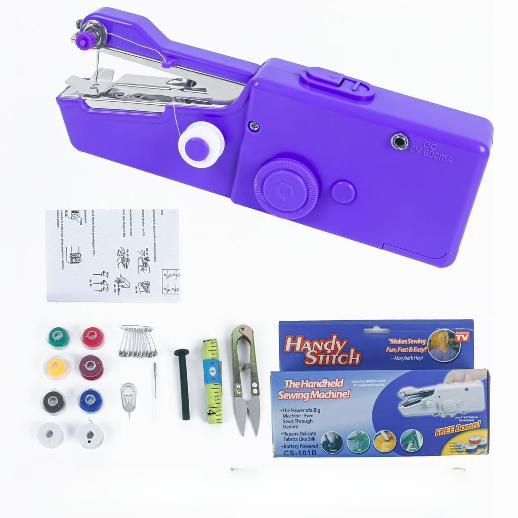 101 Portable Manual Mini Home Sewing Machine, Easy Sewing Shirt Pocket Handheld Sewing Machine