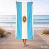 Argentinien Flagge Strandtuch Schnelltrocknend Sandfrei Stranddecke für Reisen Schwimmbad Camping