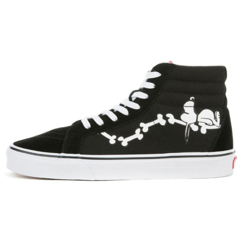 Vans Peanuts X Vans SK8 Hi Reissue  Snoopy Bones  Vans VN0A2XSBOHL 36.5
