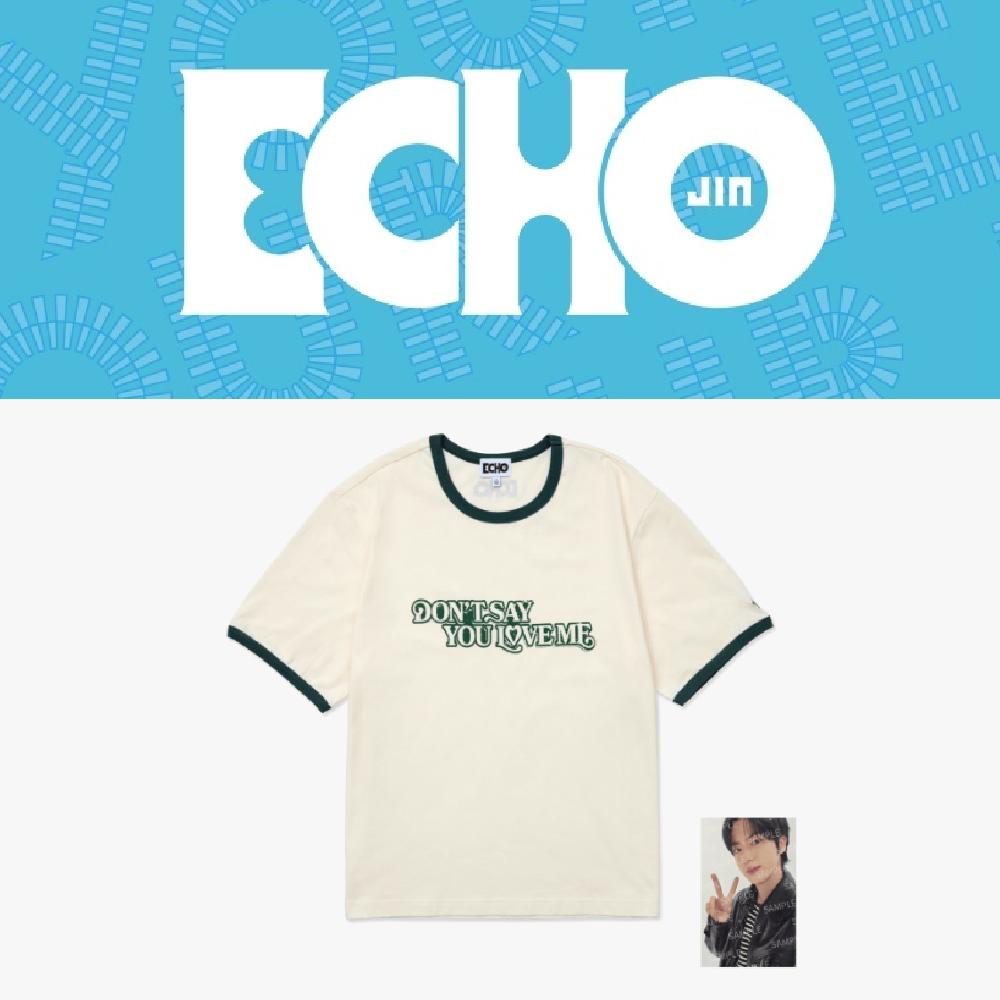 

2-й предзаказ BTS Jin 2-й мини-альбом ECHO Official MD S/S футболка S size