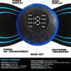 Electric EMS Neck Massager Mini Cervical Back Patch Stimulator Massageador Mat Portable Gel Pad Stickers Slim