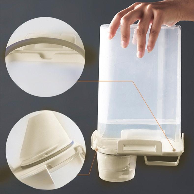 Rice Bucket Storage Tank, Household Insect Proof and Moisture-proof Sealed Flour Storage Tank, Food Grade Rice, Grains Storage Box